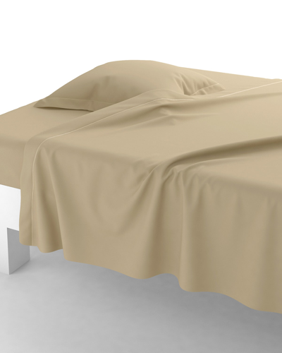 Shop Anne De Solene Vexin 200 Thread-count Flat Sheet, King In Grege