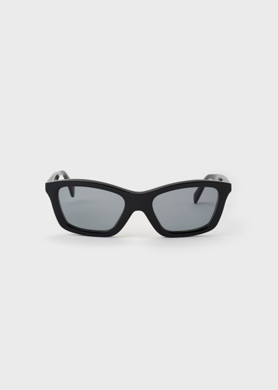 Shop Totême The Classics Sunglasses Black