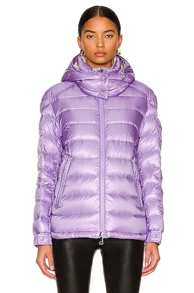 Shop Moncler Dalles Jacket In Lavender