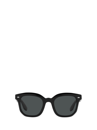 Shop Oliver Peoples Sunglasses In Black