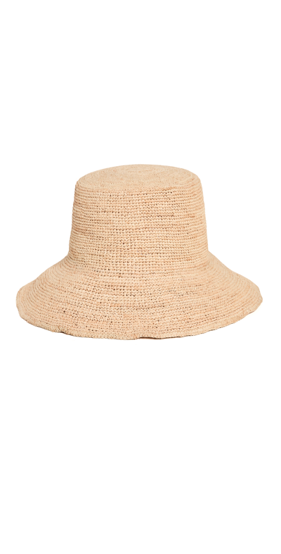 Shop Hat Attack Chic Crochet Bucket Hat In Natural