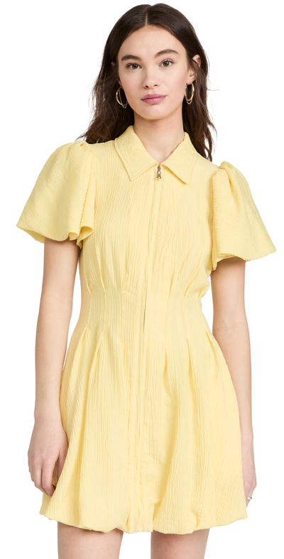 LOEWE Poly Crinkle Shirt - Yellow