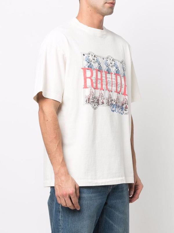 rhude stamp tee