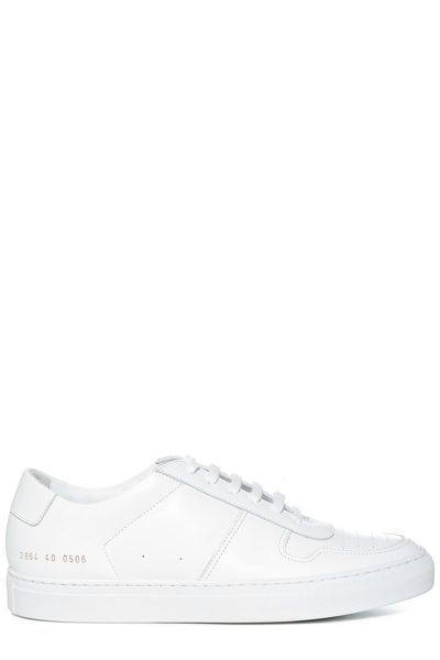 Shop Common Projects Bball Low Lace In White