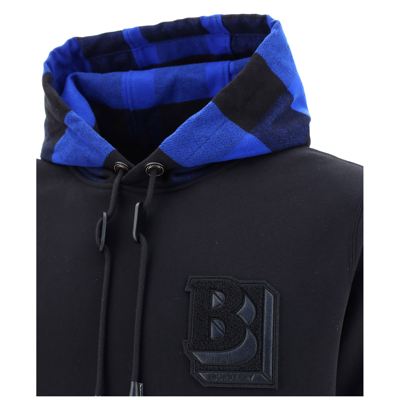 Shop Burberry Men's Hoodie Sweatshirt Sweat In Black