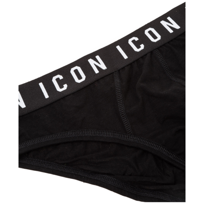 Shop Dsquared2 Men's Underwear Briefs Icon In Black
