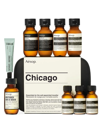 Shop Aesop Women's Chicago 9-piece Essentials Set