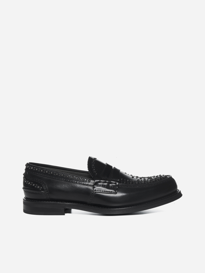 Shop Church's Pembrey Met Leather Loafers
