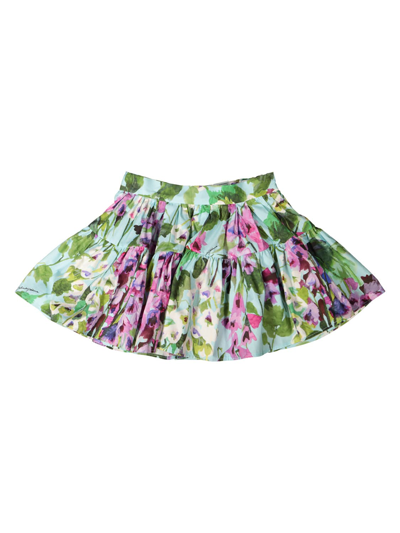 Shop Dolce & Gabbana Kids Skirt For Girls In Blue