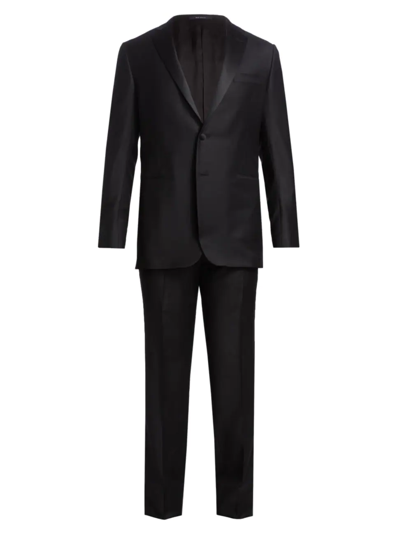 Shop Paul Stuart Men's Super 120 Tuxedo In Black
