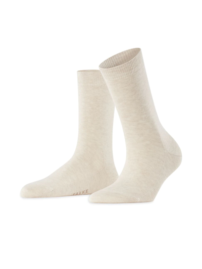 Shop Falke Women's Family Ankle Socks In Sand Melange