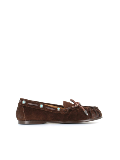 Shop Sartore Loafer In Brown