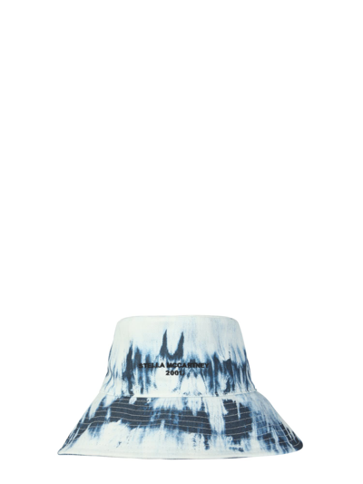 Shop Stella Mccartney Denim Bucket Hat In Multicolor