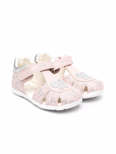 Geox Babies' Elthan Butterfly Sandals In Pink | ModeSens