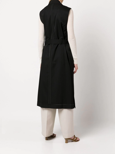 Shop 3.1 Phillip Lim / フィリップ リム Belted Longline Waistcoat In Black