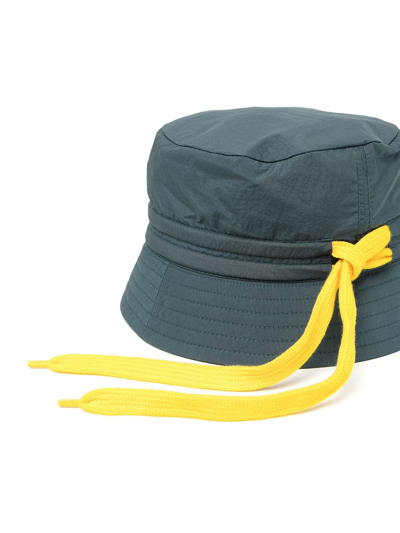 Shop Craig Green Drawstring-fastened Bucket Hat In Green