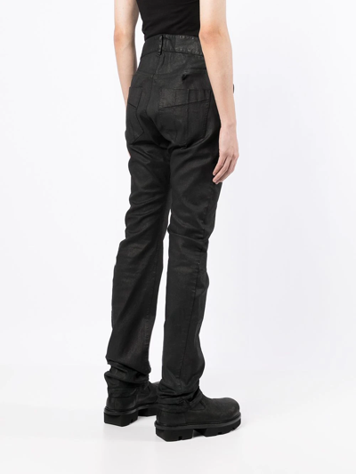 Shop 11 By Boris Bidjan Saberi Dark-wash Skinny-cut Jeans In Black