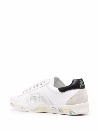 Shop Premiata Andy 5742 Low-top Sneakers In White