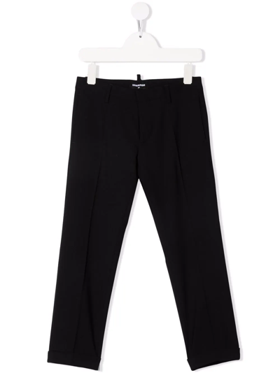 Shop Dsquared2 Stretch-fit Trousers In Black