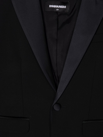 Dsquared2 Single-breasted Blazer In Black