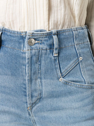 Isabel Marant Niliane High-rise Slim Jeans In Blue