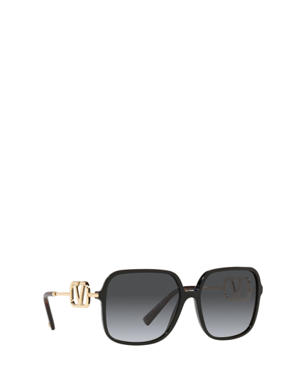 Shop Valentino Eyewear Sunglasses In Black