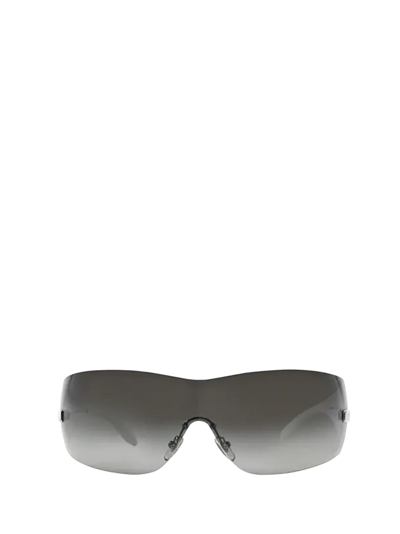 Shop Versace Eyewear Sunglasses In Silver