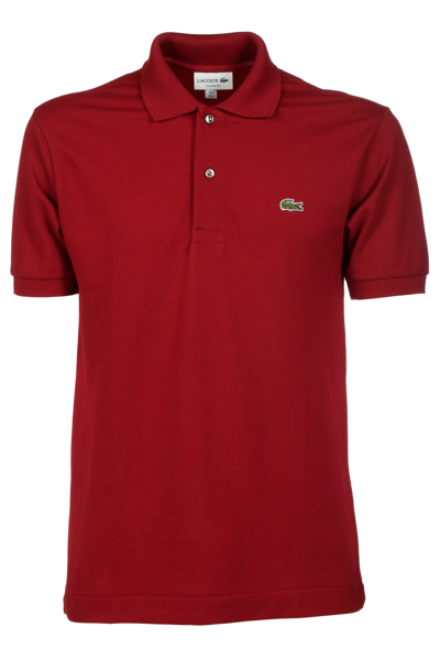 Lacoste T-shirts And Polos Bordeaux In Red | ModeSens