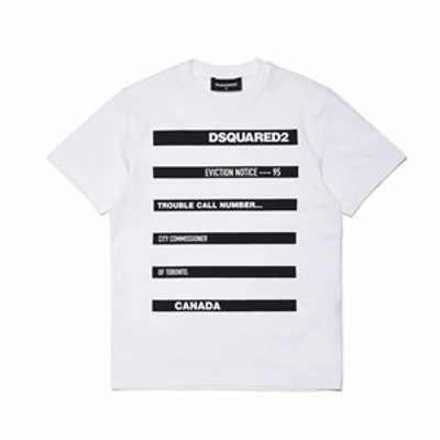 Shop Dsquared2 Kids In White