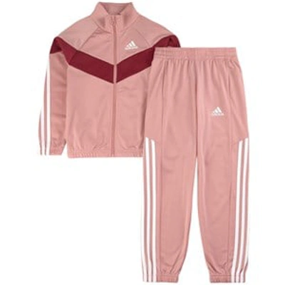 Adidas Originals Adidas Performance Pink Logo Tracksuit | ModeSens