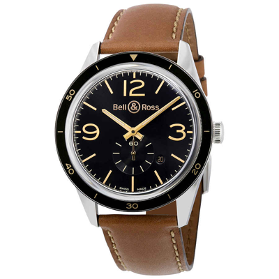 Bell And Ross Heritage Mens Automatic Watch Brv123-gh-st/sca In Black /  Gold / Gold Tone / Rose / Rose Gold Tone | ModeSens