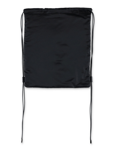 Shop Alyx Re-nylon Drawstring Backpack In Black