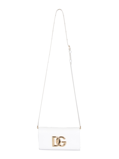 Shop Dolce & Gabbana 3.5 Clutch In White