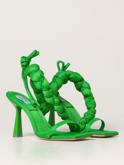 Shop Sebastian Milano Heeled Sandals Shoes Women  In Green