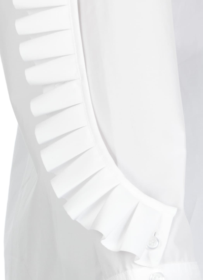 Shop Coperni Cotton Shirt In White