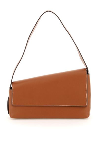 Shop Staud Acute Shoulder Bag In Tan (brown)