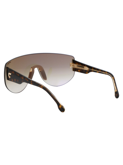 Shop Carrera Flaglab 12 Sunglasses In 08686 Avana
