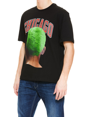 Shop Ih Nom Uh Nit Chicago Player Green Head T-shirt In Black