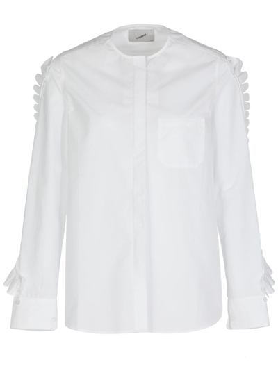 Shop Coperni Shirts White