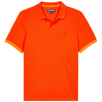 Shop Vilebrequin Polo In Orange