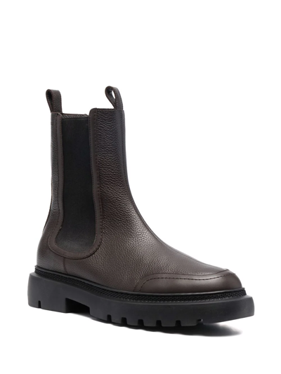 Bally Ginny Ankle Boots In Brown