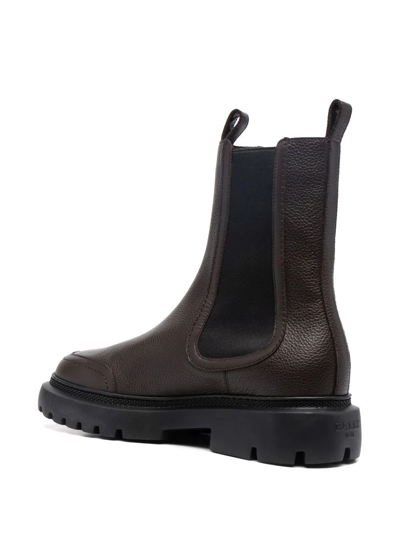 Bally Ginny Ankle Boots In Brown