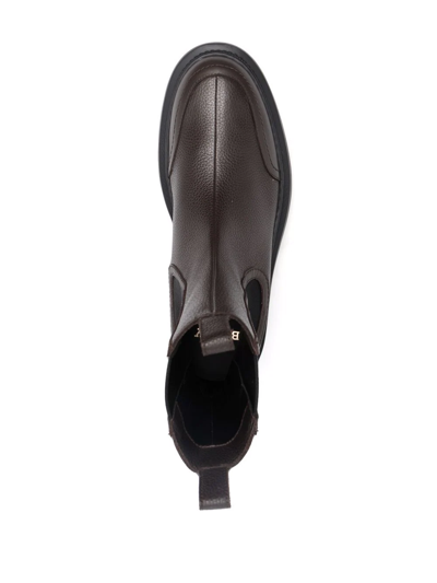 Bally Ginny Ankle Boots In Brown