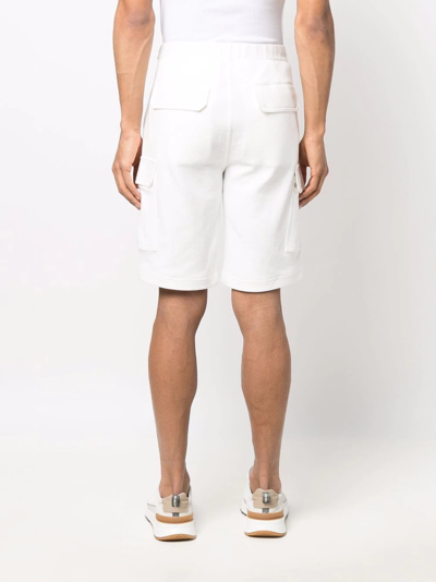 Shop Brunello Cucinelli Straight-leg Track Pants In White