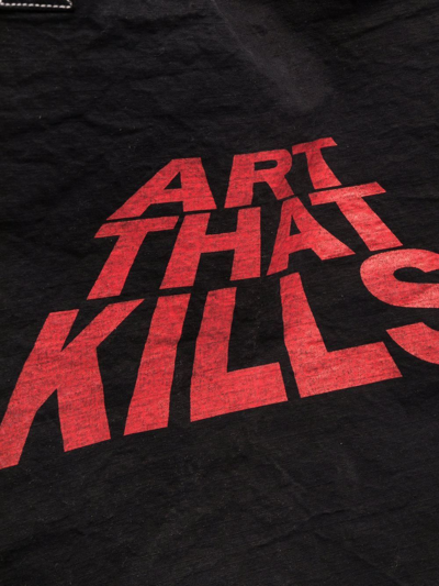 Shop Gallery Dept. 'art That Kills' Oversize Tote Bag In Black
