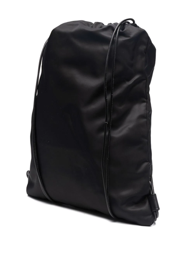 Shop Alyx Patch-detail Drawstring Backpack In Black