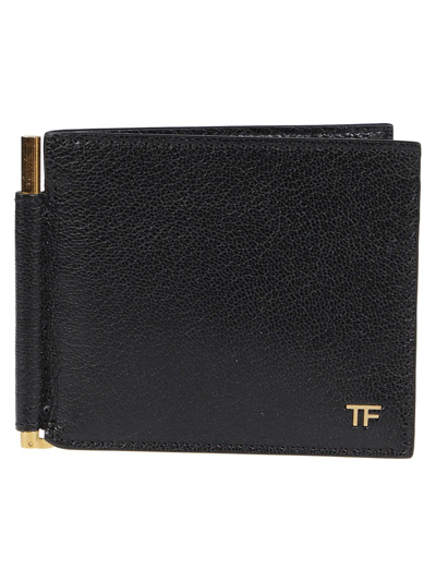 Shop Tom Ford Black Leather Wallet