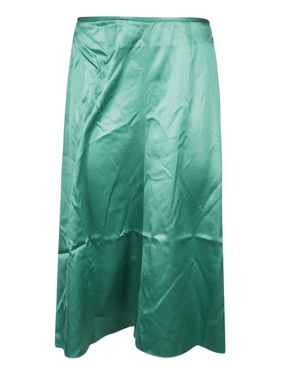 Shop Nanushka Green Other Materials Skirt