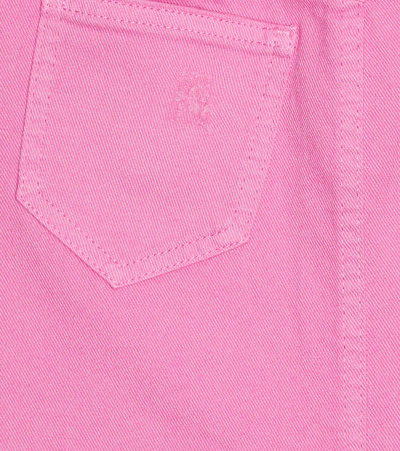 Shop Dolce & Gabbana Denim Skirt In Rosa 3