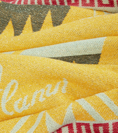 Alanui Cotton-blend Beach Towel In Light Pink